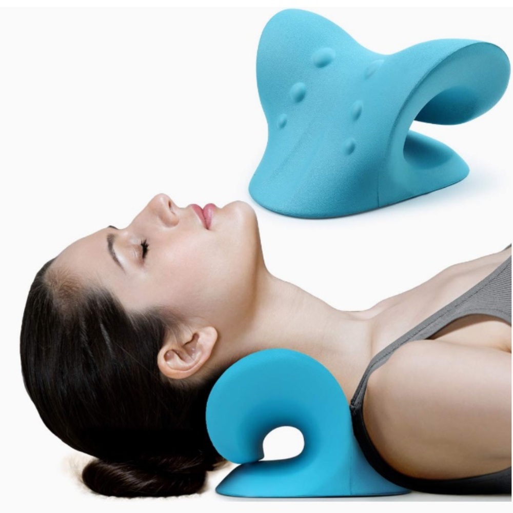 Neck and Shoulder Relaxer Cervical Traction Device for Pain Relief